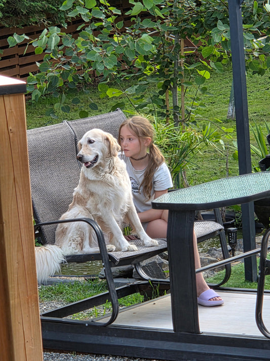 Grandir avec un chien ,un impact pour toute la vie