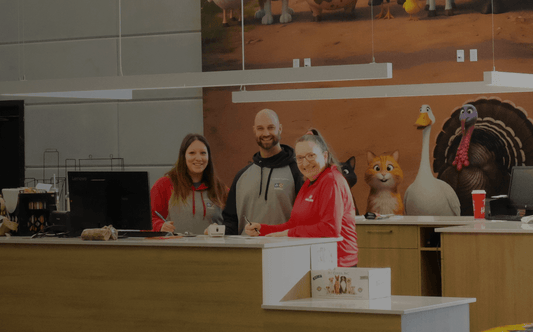 Groupe d'Employés d'un magasin animalier 